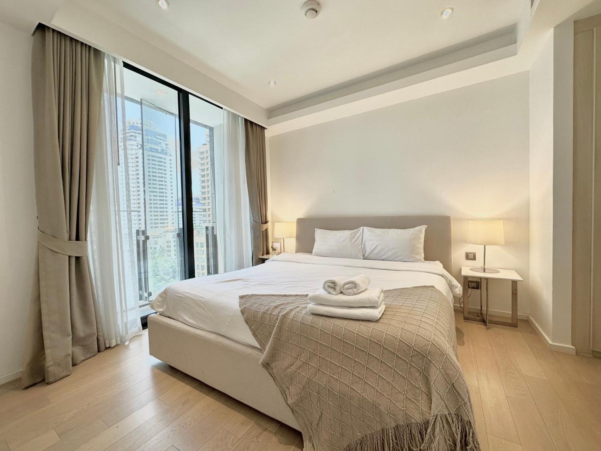 Sukhumvit 11#Luxury#Pool#Gym#Bts Nana&Mrt Sukhumvit#1Br#Max4Ppl Apartment Bangkok Exterior photo