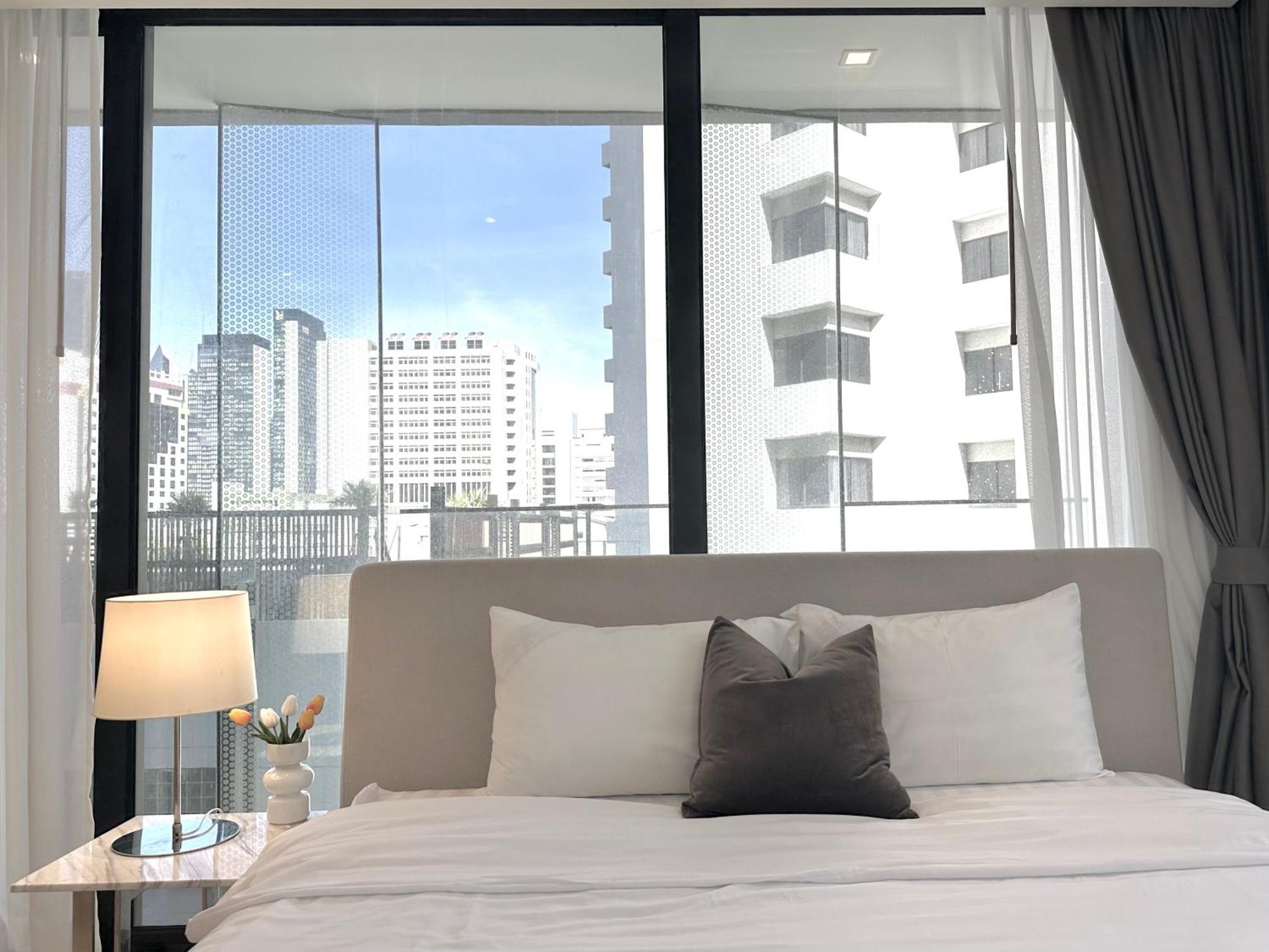 Sukhumvit 11#Luxury#Pool#Gym#Bts Nana&Mrt Sukhumvit#1Br#Max4Ppl Apartment Bangkok Exterior photo